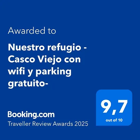 Appartamento Nuestro Refugio - Casco Viejo Con Wifi Y Parking Gratuito-